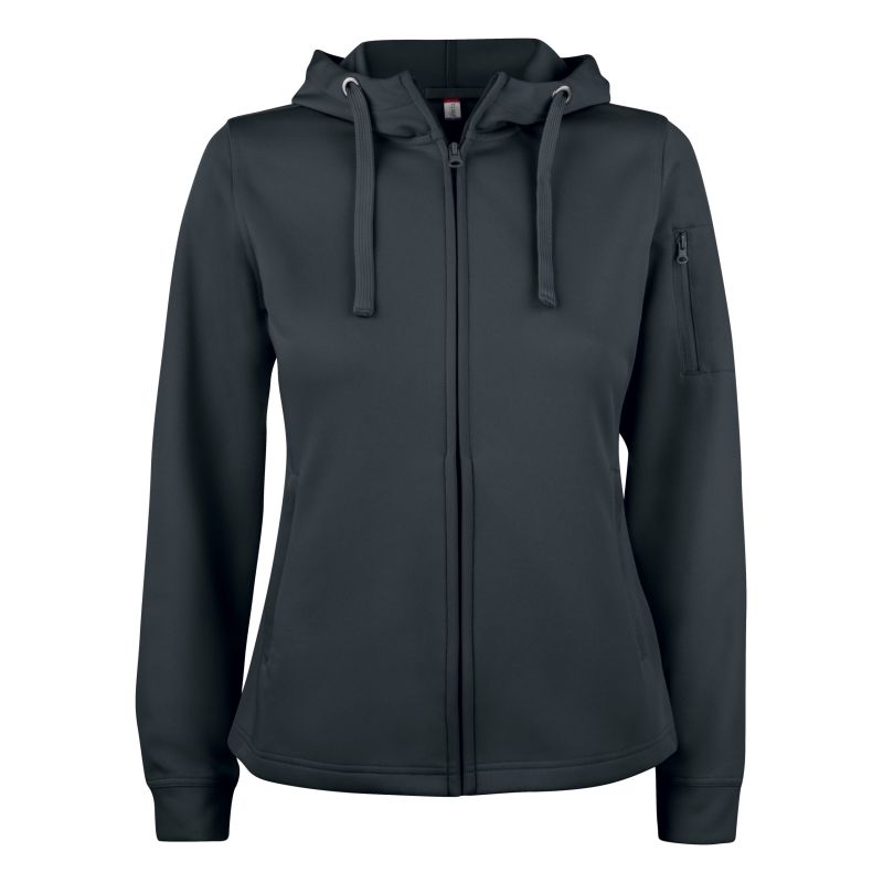 Basic Active Hoody Full Zip Ladies - Image 5