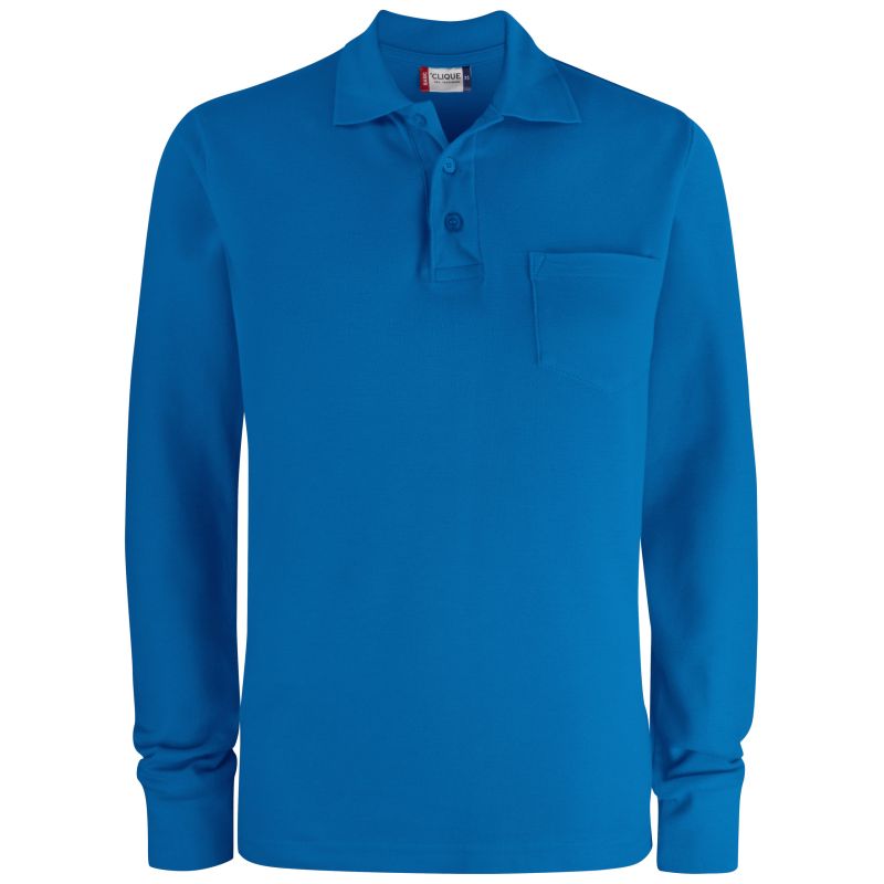 Basic Polo LS Pocket - Image 3