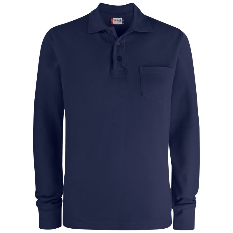 Basic Polo LS Pocket - Image 4