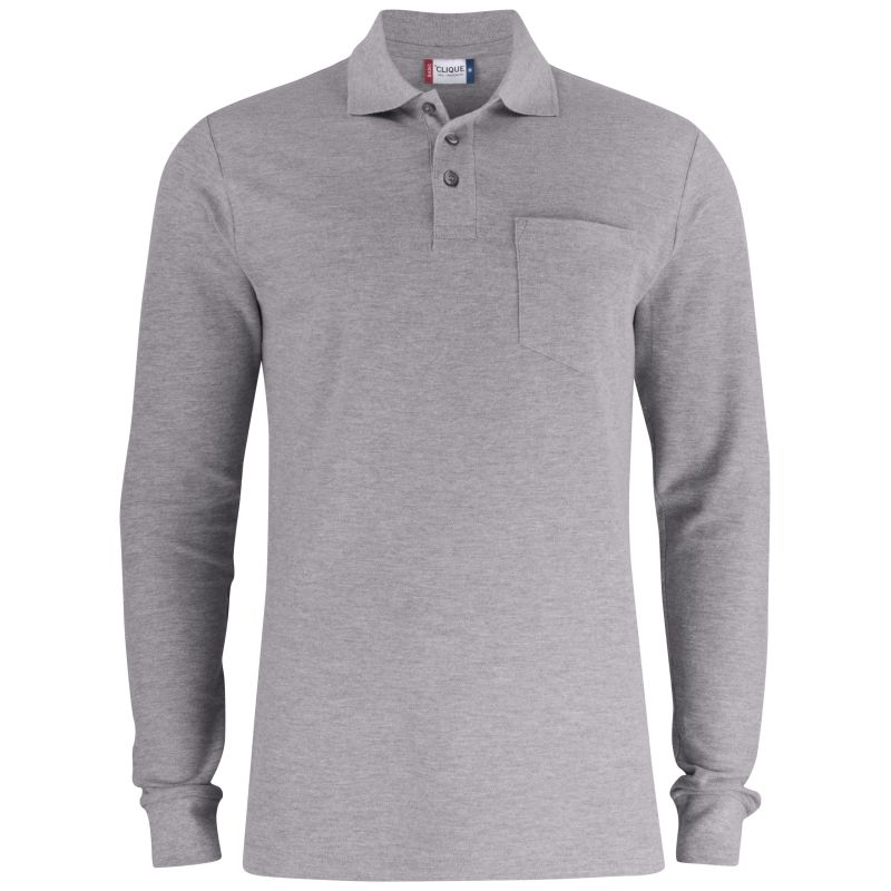 Basic Polo LS Pocket - Image 5