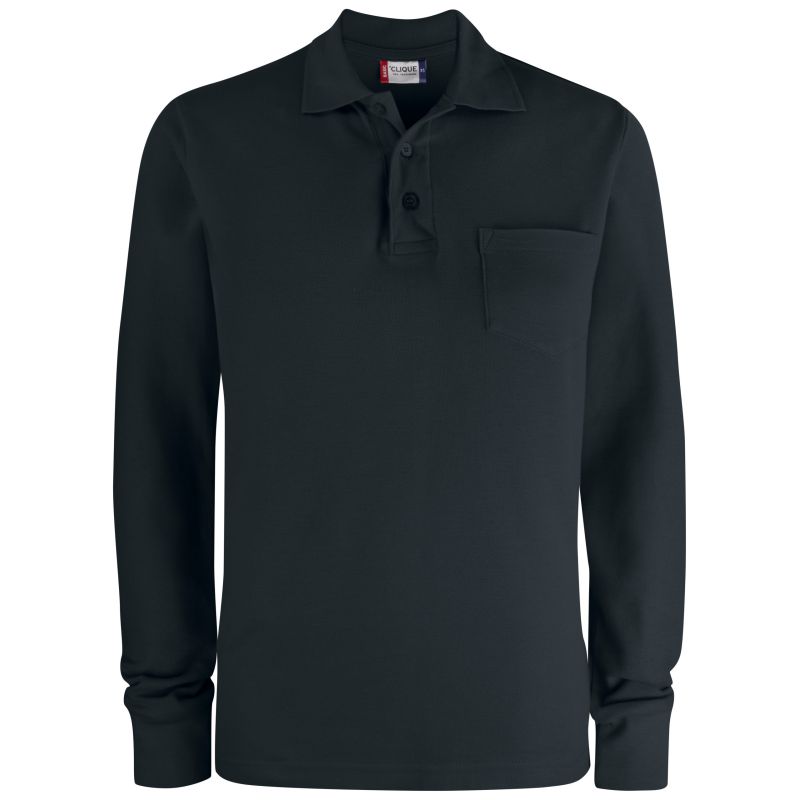 Basic Polo LS Pocket - Image 6